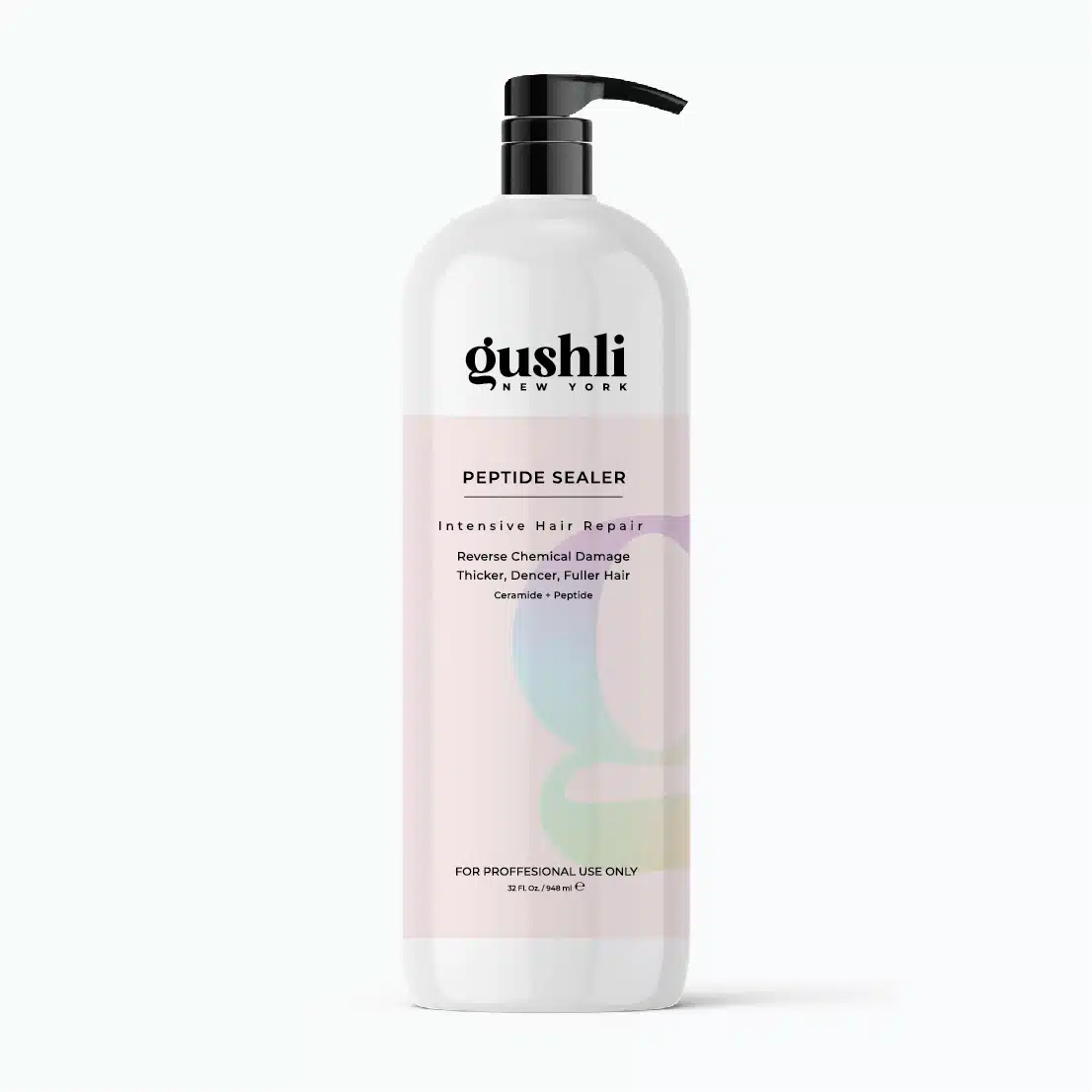 gushli peptide sealer in 320z pump bottle