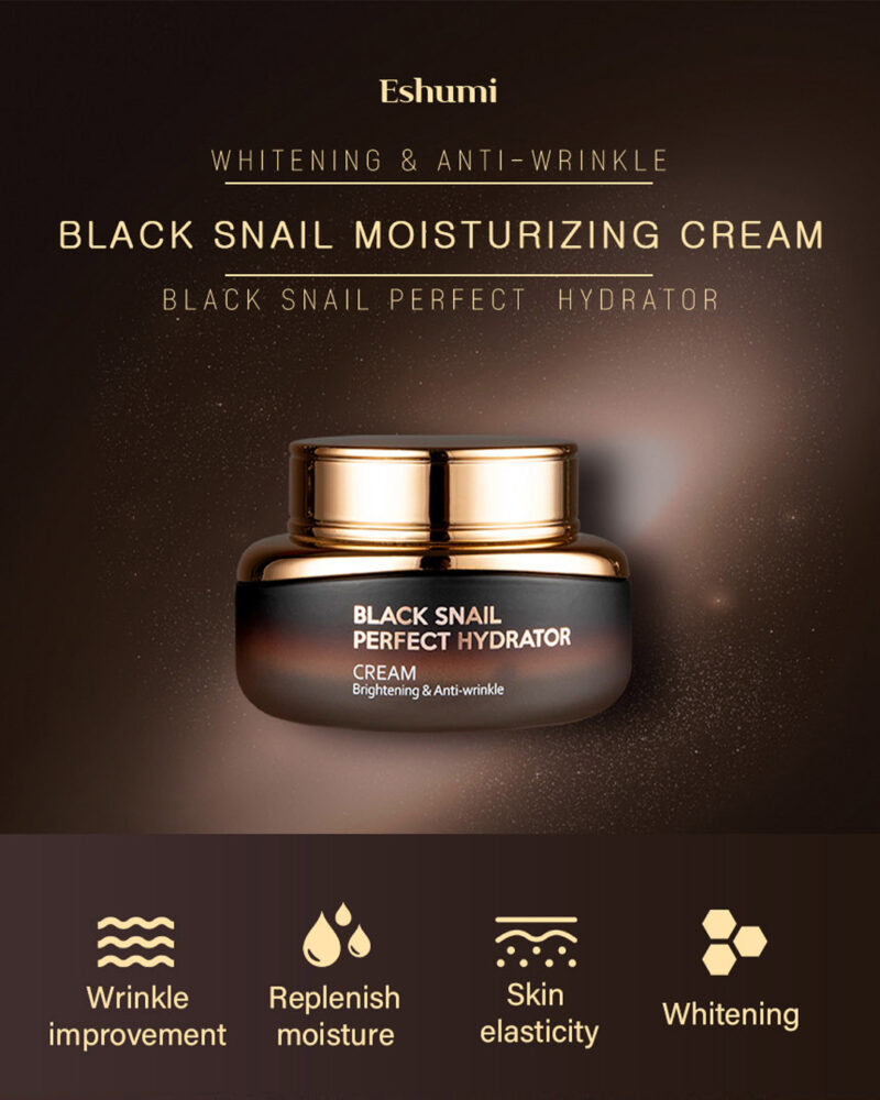 Eshumi Black Snail Perfect Hydrator Cream 55ml