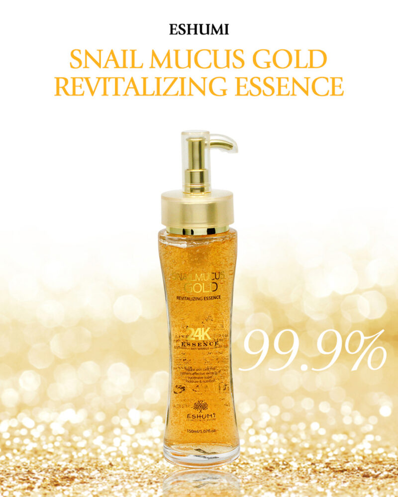 Eshumi Black Snail Mucus Gold Revitalizing Essense 150ml